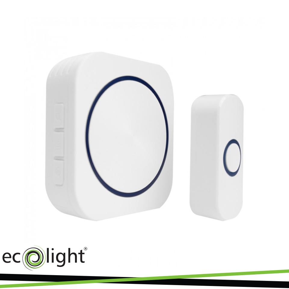 CAMPANELLO WIRELESS A BATTERIA BAM-02 BIANCO