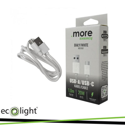 CAVO USB-A/USB-C BIANCO 1MT
