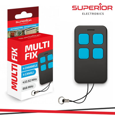 RADIOCOMANDO AUTOAPPRENDENTE  MULTI-FIX 4 CANALI