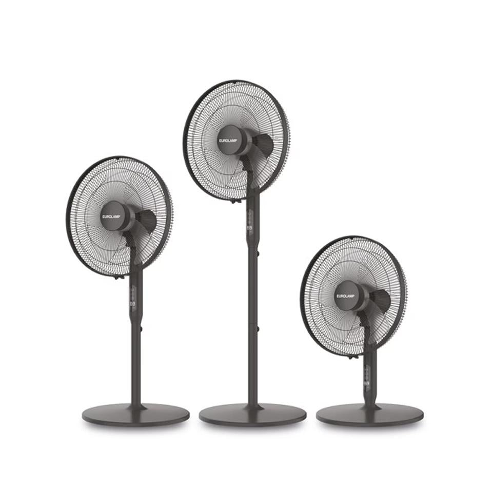 VENTILATORE NERO 25W 3IN1 CON  MOTORE DC E TELEOCMANDO D45