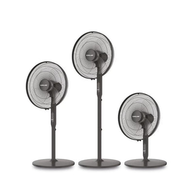 VENTILATORE NERO 25W 3IN1 CON  MOTORE DC E TELEOCMANDO D45