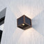 APPLIQUE SOLARE LED DA GIARDINO QUADRATA CON SENSORE PIR E USB MARRONE CCT IP65