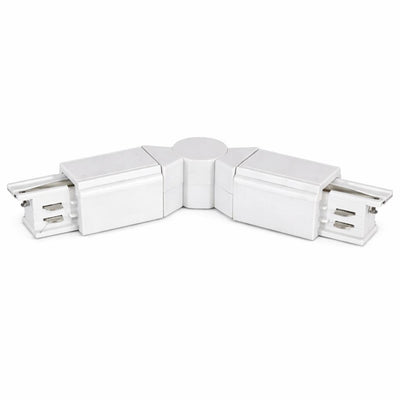 GIUNTO FLESSIBILE A L CON ALIMENTATORE 4 LINEE BIANCO