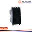 DOPPIO PULSANTE 10A-250V SUN NERO