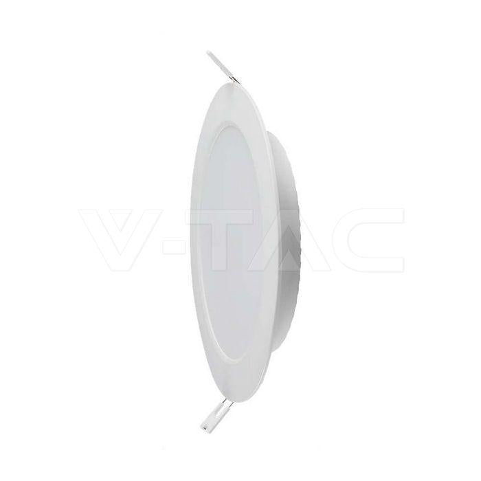 MINI PANNELLO LED CHIP CREE 18W ROTONDO DA INCASSO FORO 200-205MM CCT