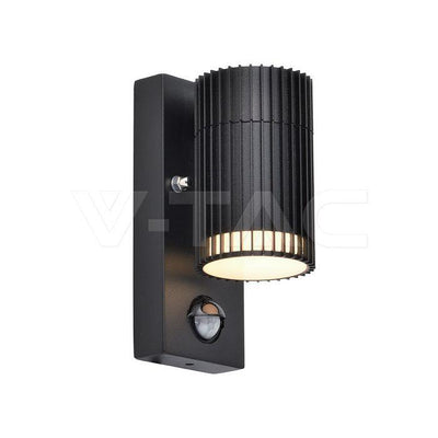 APPLIQUE LED DA ESTERNO GU10 SENSORE PIR LUCE VERSO IL BASSO IP44