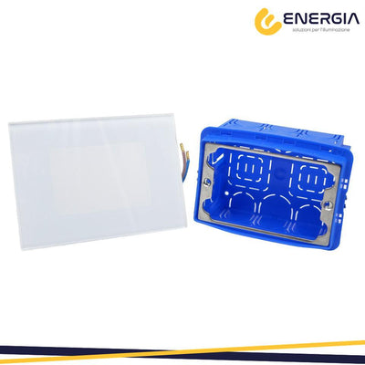 SEGNAPASSI 3W CCT(3000-4000-6500K) IP65 CORPO BIANCO