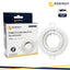 FARETTO INCASSO GU10 BIANCO ORIENTABILE FORO DA 80-90MM