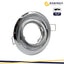 FARETTO INCASSO GU10 CROMO ORIENTABILE FORO DA 80-90MM