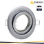 FARETTO INCASSO GU10 CROMO OPACO ORIENTABILE FORO DA 80-90MM