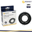 FARETTO INCASSO GU10 NERO OPACO ORIENTABILE FORO DA 80-90MM