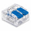 MORSETTO RAPIDO A 2VIE 400V BLU