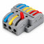 MORSETTO RAPIDO ADATTATORE 3ING E 6USCITE
