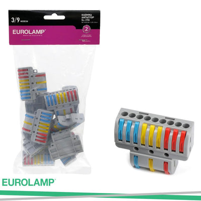 MORSETTO RAPIDO ADATTATORE 3ING E 9USCITE