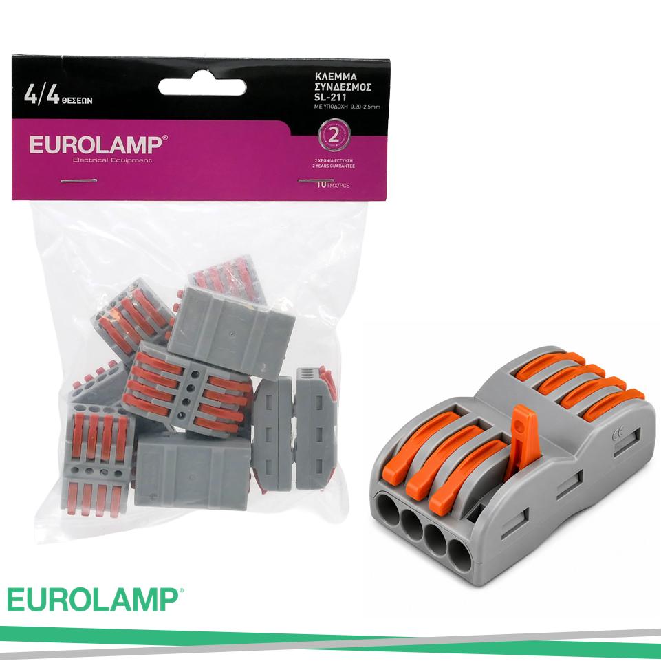 MORSETTIERA 4 INPUT / 4 OUTPUT 4MM