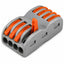 MORSETTIERA 4 INPUT / 4 OUTPUT 4MM