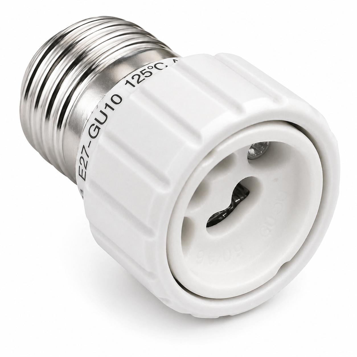 ADATTATORE PORTALAMPADA DA E27 A GU10