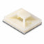 SUPPORTI PER FASCETTE AUTOADESIVE 20X20  CONF.100PZ