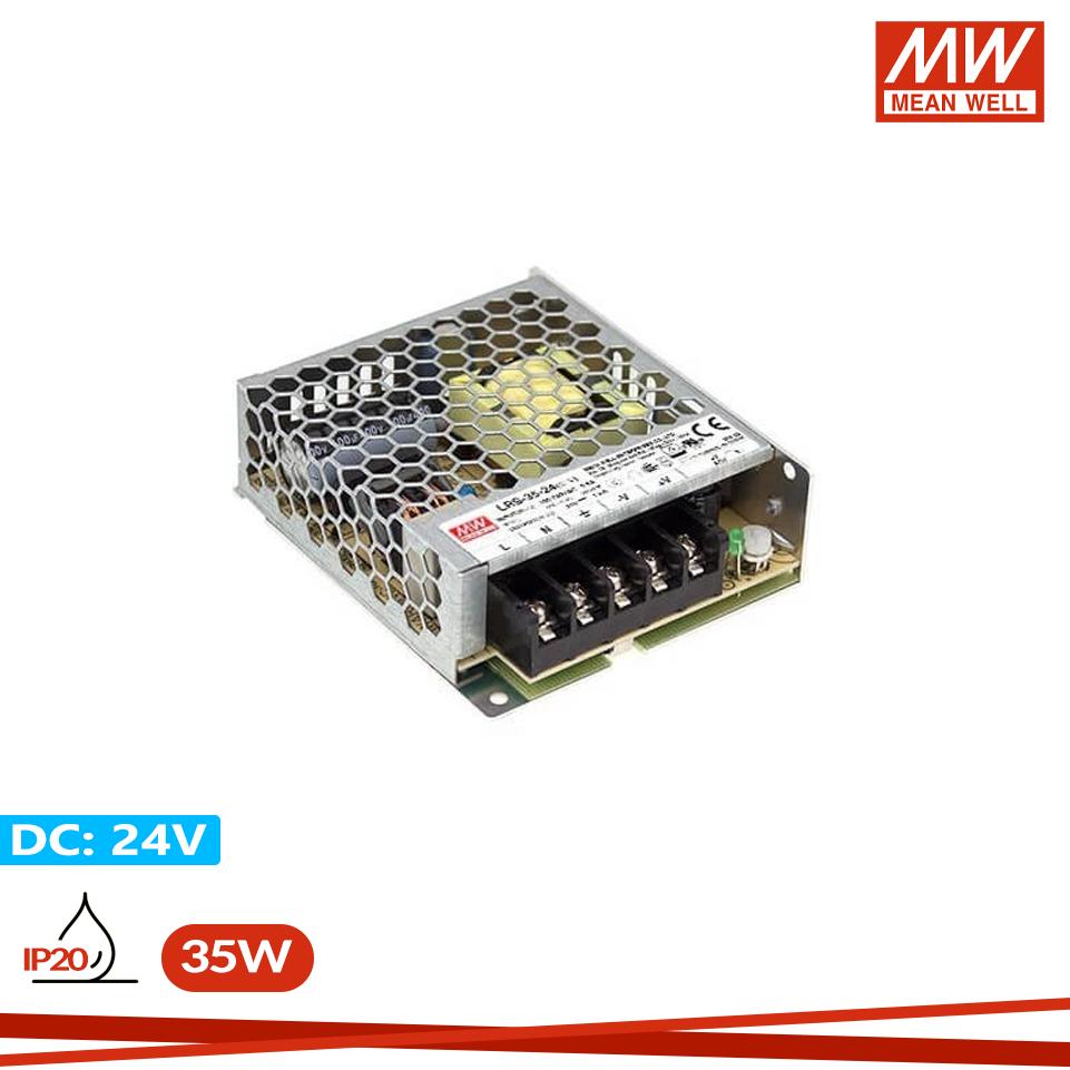 ALIMENTATORE MEANWELL 24V 35W  IP20
