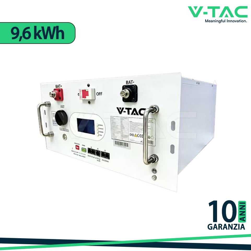 9.6KWH LITHIUM BATTERY RACK 6000 CYCLE 48V - LV 10YRS WARRAN