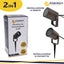 PICCHETTO/LAMPADA 2IN1 DA GIARDINO GU10, IP55, CORTEN