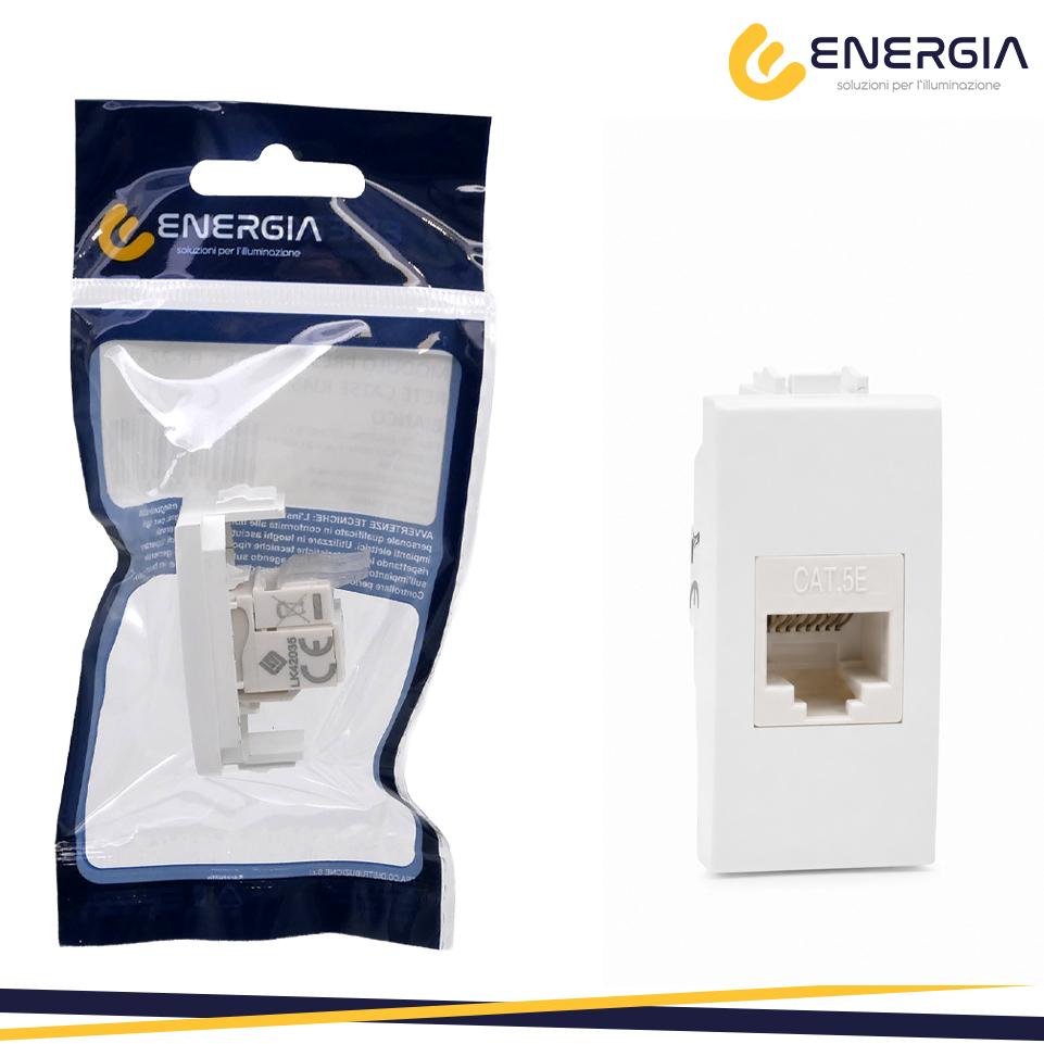 PRESA DI RETE RJ45 (INTERNET)  VMR-PLN BIANCO
