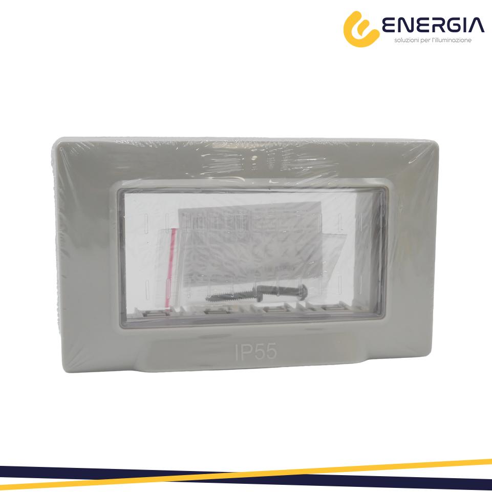 PLACCA IDROBOX IP55 4P GRIGIO  VMR-PLN