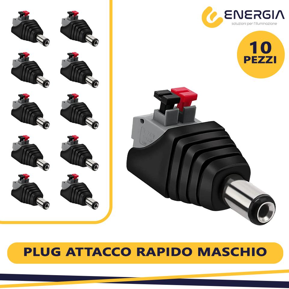 PLUG DC RAPIDO MASCHIO, CONF.  10PZ