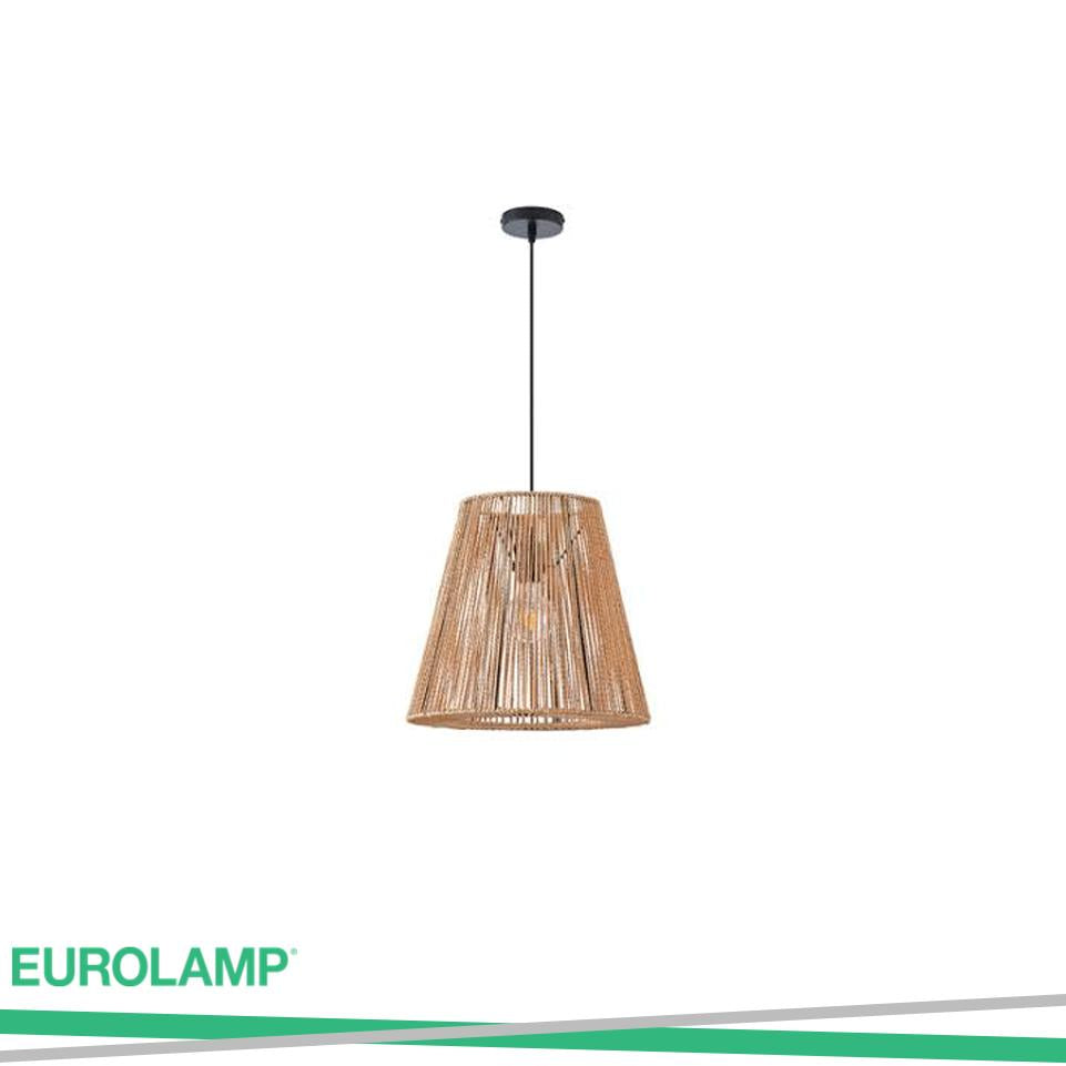 PENDANT LIGHT PATTAN 1XE27 BROWN