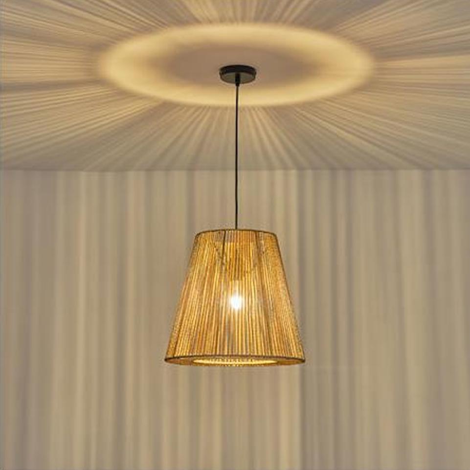 PENDANT LIGHT PATTAN 1XE27 BROWN