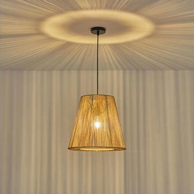 PENDANT LIGHT PATTAN 1XE27 BROWN