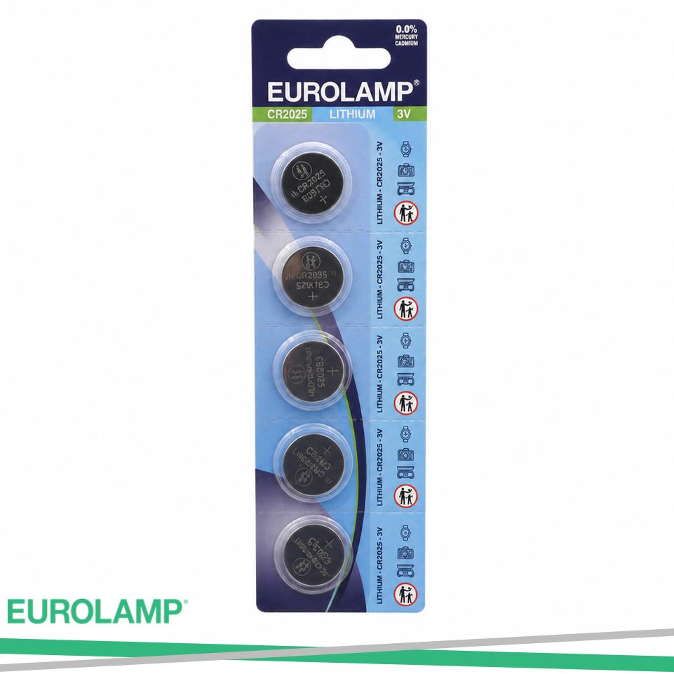 BATTERIE CR2025 3V BLISTER 5PZ