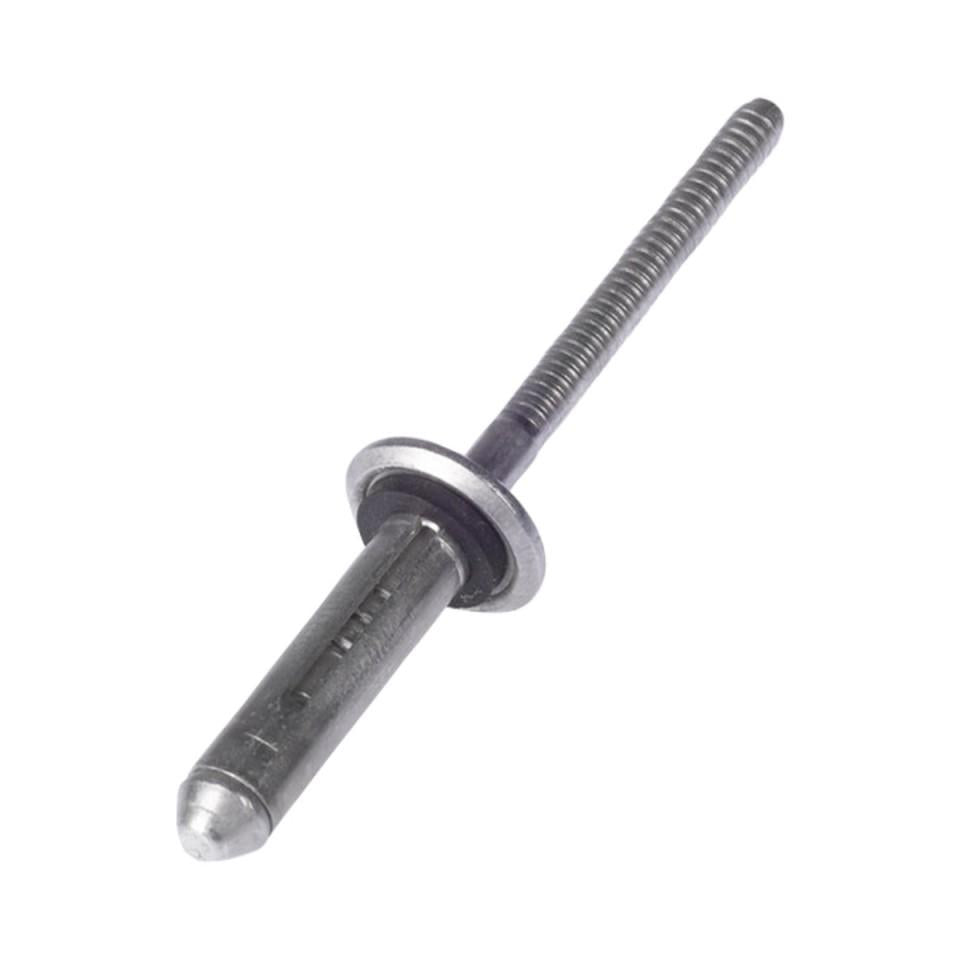 RIVETTO A FIORE IN ALLUMINIO   CON GUARNIZIONE IN EPDM