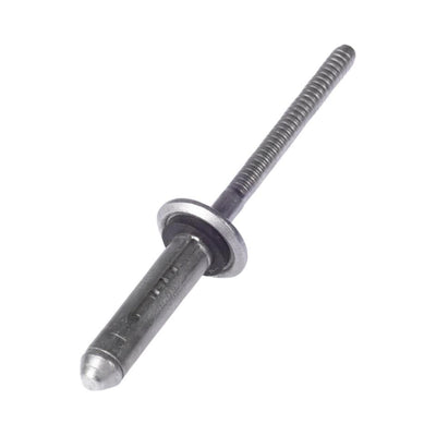 RIVETTO A FIORE IN ALLUMINIO   CON GUARNIZIONE IN EPDM