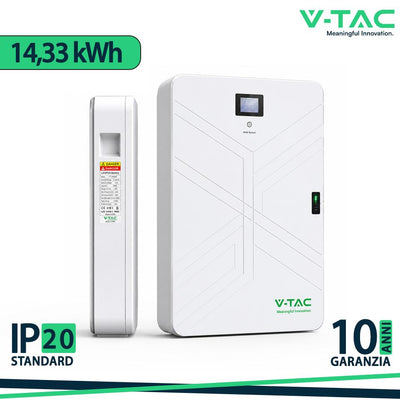 14.33KWH BATTERIA A BASSA TENSIONE 8000 CYCLES IP20 SLIM