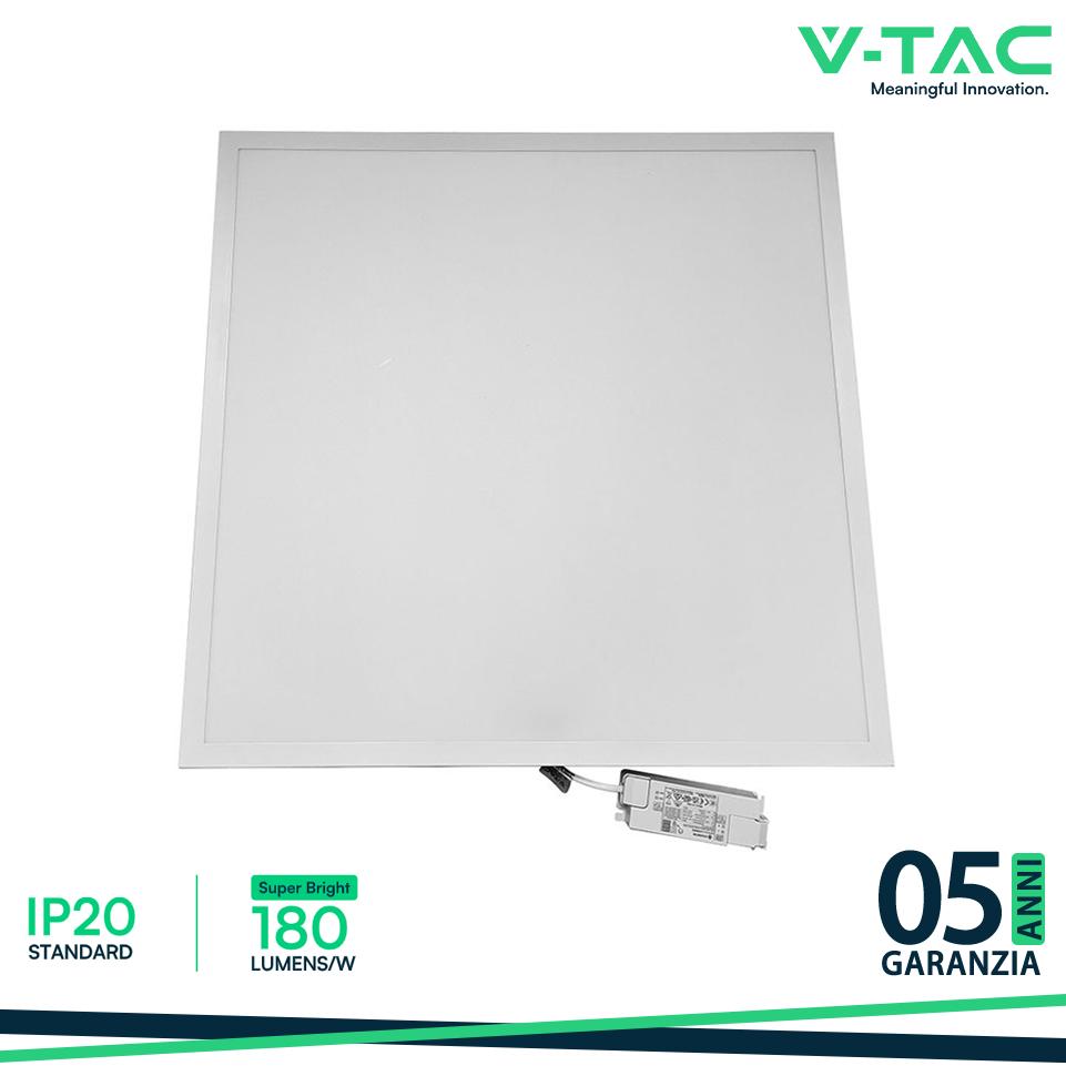 LED PANNELLO 20W 600X600MM BACKLIT 180 LM/W 4000K 10PZ/SET