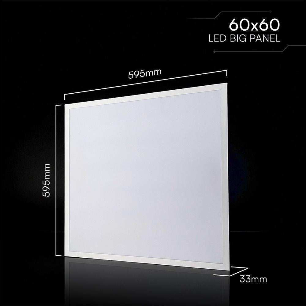LED PANNELLO 20W 600X600MM BACKLIT 180 LM/W 4000K 10PZ/SET