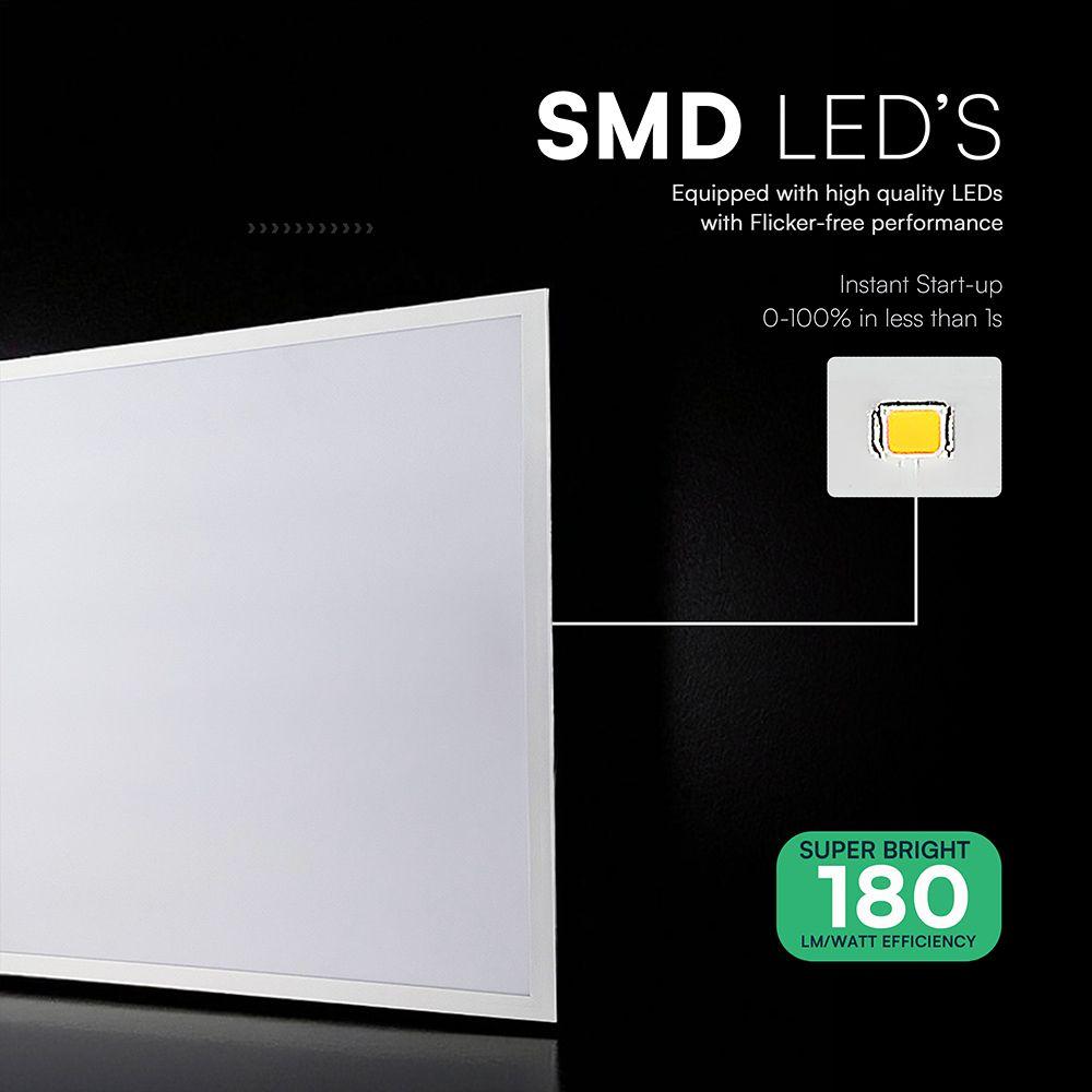LED PANNELLO 20W 600X600MM BACKLIT 180 LM/W 4000K 10PZ/SET