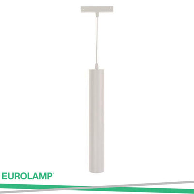 BINARIO LED LINEARE SINGOLO 2  LINEE 10W 4000K 55X300 BIANCO
