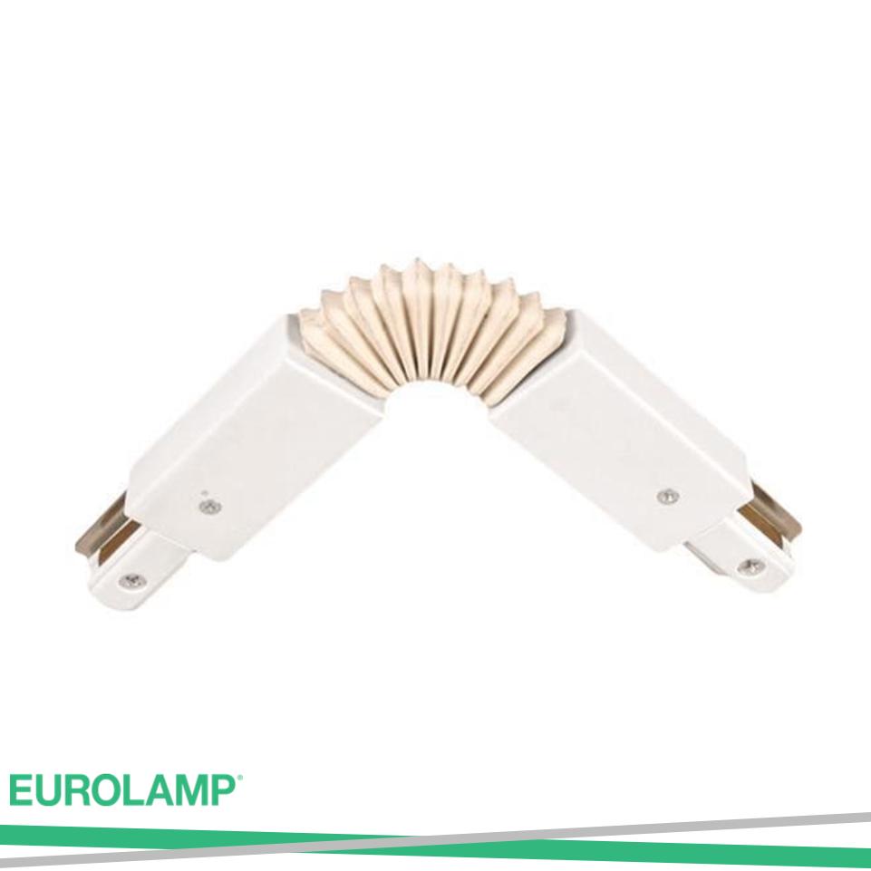 RACCORDO GIUNZIONE UNIVERSALE  2 LINEE ANGOLO SPIRALE BIANCO