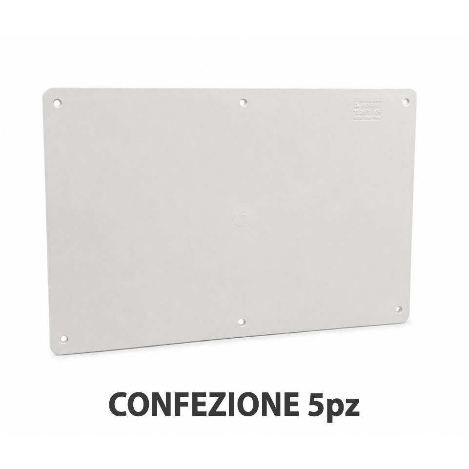 COPERCHIO RICAMBIO INCASSO    CENTRALINO 198X300 CONF 5PZ