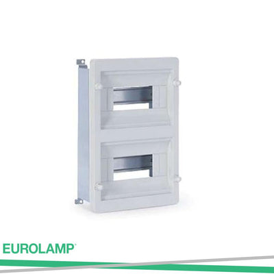 TELAIO FRONTALE + GUIDA DIN PER CONTENITORE 250X350X150 16P