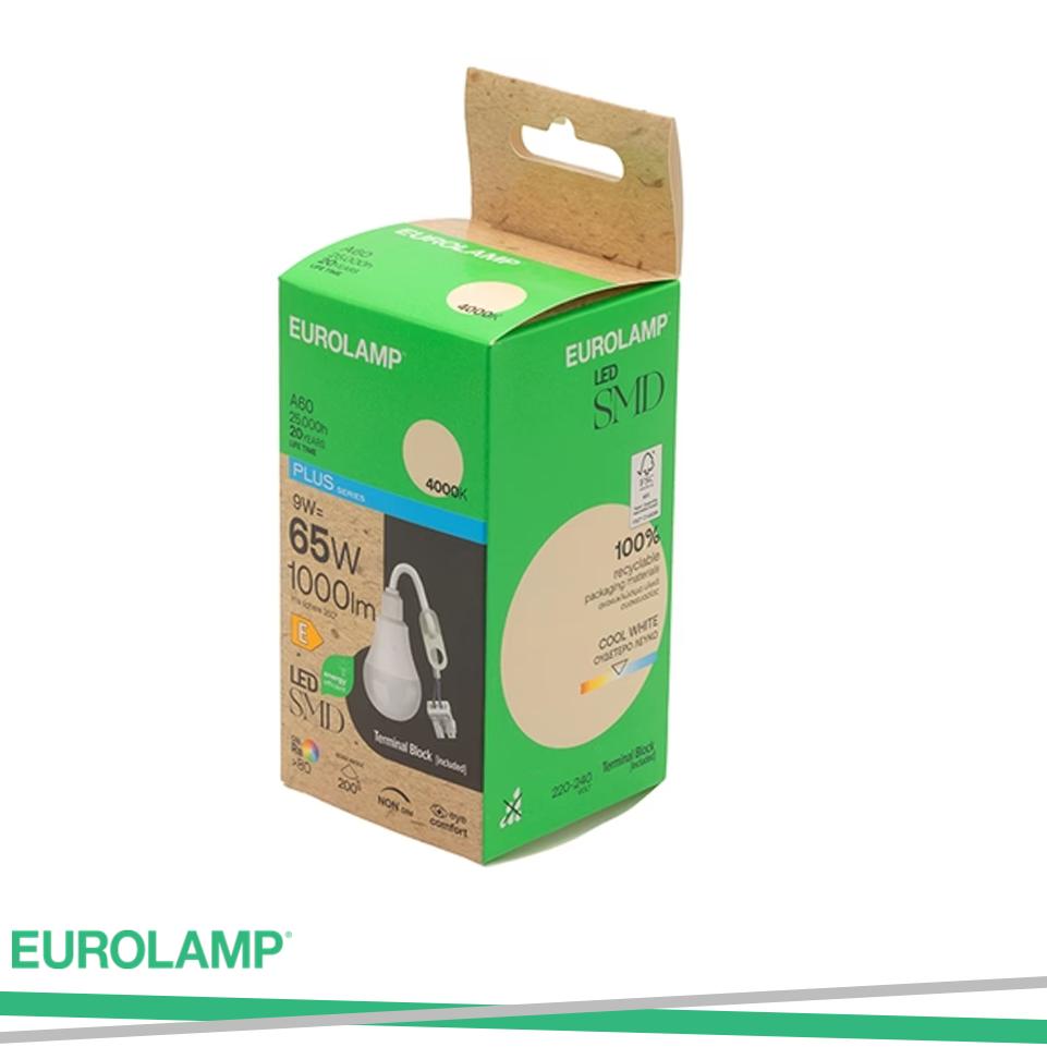 LAMPADE A LED 9W 1000LM 4000K  220-240V CON TERMINALE