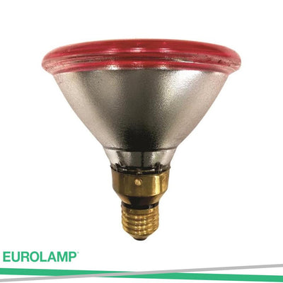 LAMPADINA RISCALDANTE BR38 175W E27 220-240V ROSSA