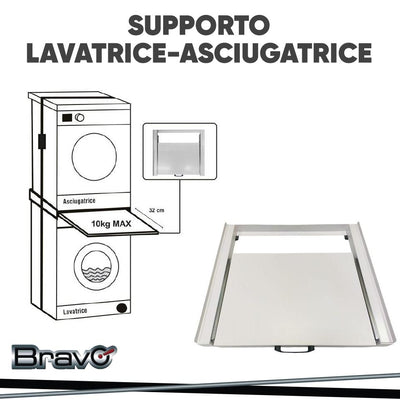 CARLITOS SUPPORTO LAVATRICE - ASCIUGATRICE