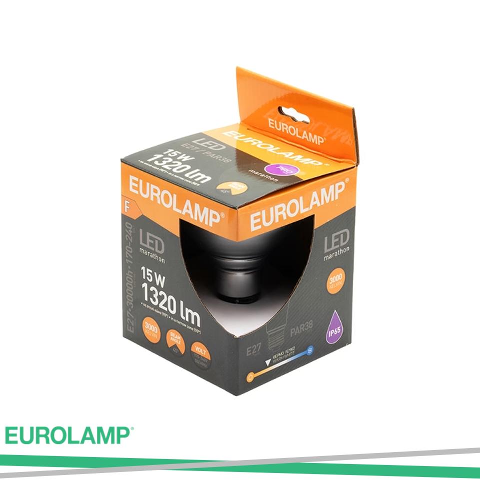 LAMPADA LED SMD PAR38 IP65 15W 1320LM E27 3000K 170-240V