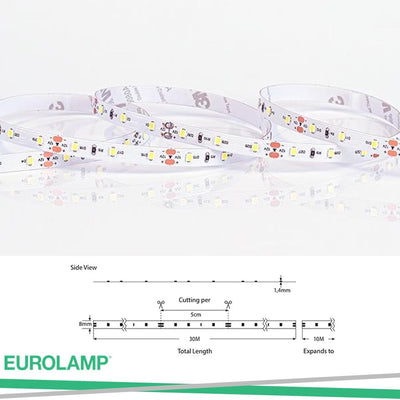 LED TAPE 30M 10W 12V 4000K 60L/M IP20 PRO