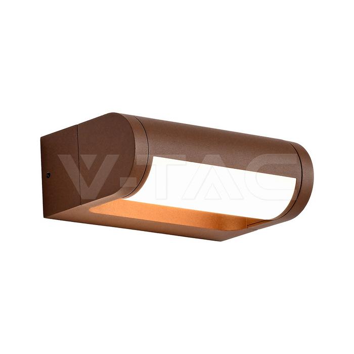 12W LED WALL LIGHT WITH CREE CHIP  3000K CORTEN BODY IP65