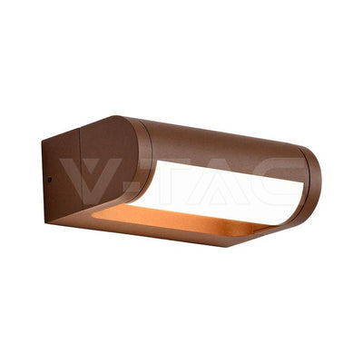 12W LED WALL LIGHT WITH CREE CHIP  3000K CORTEN BODY IP65
