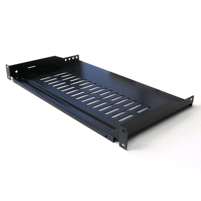 RIPIANO FORATO 19" 1U 440X254  RAL9004